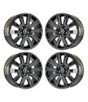 FORD MUSTANG wheel rim PVD BLACK CHROME 3813 stock factory oem replacement