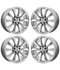 LINCOLN MKS wheel rim PVD BRIGHT CHROME 3824 stock factory oem replacement