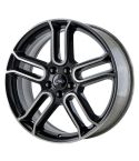 FORD EDGE wheel rim MACHINED BLACK 3903 stock factory oem replacement