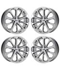 FORD TAURUS wheel rim PVD BRIGHT CHROME 3927 stock factory oem replacement