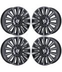 LINCOLN MKS wheel rim PVD BLACK CHROME 3929 stock factory oem replacement