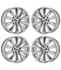 FORD FLEX wheel rim PVD BRIGHT CHROME 3934 stock factory oem replacement
