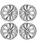 FORD FLEX wheel rim PVD BRIGHT CHROME 3934 stock factory oem replacement