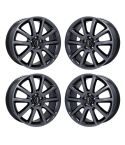 LINCOLN MKZ wheel rim PVD BLACK CHROME 3953 stock factory oem replacement