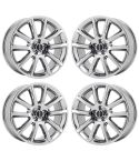 LINCOLN MKZ wheel rim PVD BRIGHT CHROME 3953 stock factory oem replacement