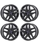 FORD FUSION wheel rim GLOSS BLACK 3957 stock factory oem replacement