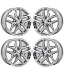 FORD FUSION wheel rim PVD BRIGHT CHROME 3957 stock factory oem replacement