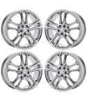 FORD FUSION wheel rim PVD BRIGHT CHROME 3962 stock factory oem replacement