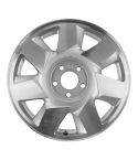 CADILLAC DEVILLE wheel rim MACHINED SILVER 4552 stock factory oem replacement