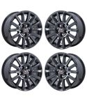 CADILLAC CTS wheel rim PVD BLACK CHROME 4668 stock factory oem replacement