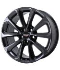 CADILLAC XTS wheel rim PVD BLACK CHROME 4696 stock factory oem replacement