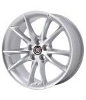 CADILLAC XTS wheel rim HYPER SILVER 4698 stock factory oem replacement
