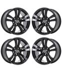 CADILLAC CTS wheel rim GLOSS BLACK 4717 stock factory oem replacement