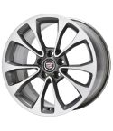 CADILLAC ATS wheel rim MACHINED GREY 4734 stock factory oem replacement