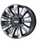 CADILLAC ESCALADE wheel rim PVD BLACK CHROME 4740 stock factory oem replacement
