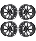 CADILLAC CTS-V wheel rim PVD BLACK CHROME 4752 stock factory oem replacement