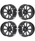CADILLAC CTS-V wheel rim PVD BLACK CHROME 4752 stock factory oem replacement