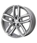 CADILLAC XT4 wheel rim MACHINED GREY 4823 stock factory oem replacement