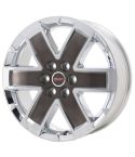 GMC ACADIA wheel rim CHROME CLAD GRAY 5471 stock factory oem replacement
