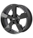 CHEVROLET VOLT wheel rim PVD BLACK CHROME 5481 stock factory oem replacement