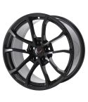 CHEVROLET CORVETTE wheel rim GLOSS BLACK 5540 stock factory oem replacement