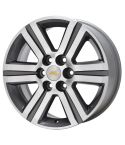 CHEVROLET TRAVERSE wheel rim MACHINED GREY 5572 stock factory oem replacement