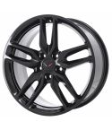 CHEVROLET CORVETTE wheel rim GLOSS BLACK 5641 stock factory oem replacement