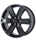 GMC ACADIA wheel rim PVD BLACK CHROME 5794 stock factory oem replacement
