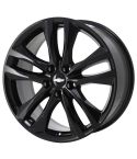 CHEVROLET MALIBU wheel rim GLOSS BLACK 5857 stock factory oem replacement