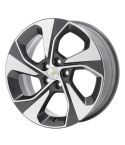 CHEVROLET SONIC wheel rim MACHINED GREY 5858 stock factory oem replacement