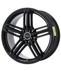 AUDI A4 wheel rim GLOSS BLACK 58840 stock factory oem replacement