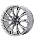 AUDI A8 wheel rim PVD BRIGHT CHROME 58870 stock factory oem replacement