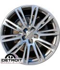 AUDI A7 wheel rim MACHINED GREY 58884 stock factory oem replacement