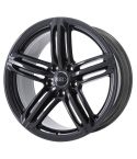 AUDI Q7 wheel rim PVD BLACK CHROME 58886 stock factory oem replacement