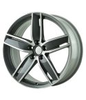 AUDI A3 wheel rim MACHINED GREY 58950 stock factory oem replacement