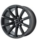 AUDI A4 wheel rim PVD BLACK CHROME 58956 stock factory oem replacement
