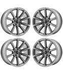 AUDI A4 wheel rim PVD BRIGHT CHROME 58956 stock factory oem replacement