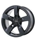 AUDI A5 wheel rim PVD BLACK CHROME 58959 stock factory oem replacement