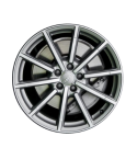 AUDI A6 wheel rim MACHINED GREY 58973 stock factory oem replacement