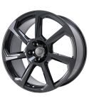AUDI TT wheel rim PVD BLACK CHROME 59043 stock factory oem replacement