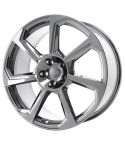 AUDI TT wheel rim PVD BRIGHT CHROME 59043 stock factory oem replacement