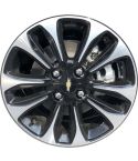 CHEVROLET SPARK wheel rim MACHINED BLACK 5975 stock factory oem replacement