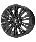 JAGUAR XF wheel rim PVD BLACK CHROME 59853 stock factory oem replacement