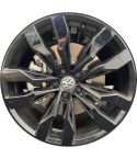 VOLKSWAGEN TIGUAN wheel rim GLOSS BLACK 70049 stock factory oem replacement