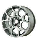 FIAT 500 wheel rim MACHINED GREY 61663 stock factory oem replacement