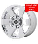 NISSAN ARMADA 62439 CHROME CLAD wheel rim stock factory oem replacement