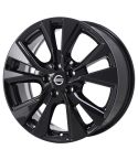 NISSAN MURANO wheel rim GLOSS BLACK 62706 stock factory oem replacement