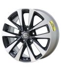 NISSAN ALTIMA wheel rim MACHINED GREY 62719 stock factory oem replacement