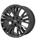 NISSAN MAXIMA wheel rim PVD BLACK CHROME 62722 stock factory oem replacement