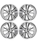 NISSAN ROGUE wheel rim PVD BRIGHT CHROME 62748 stock factory oem replacement